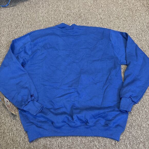 Russell Athletic Sweater Mens XL 80s Vintage Deadstock Made USA Blue Sweatshirt - Picture 11 of 11